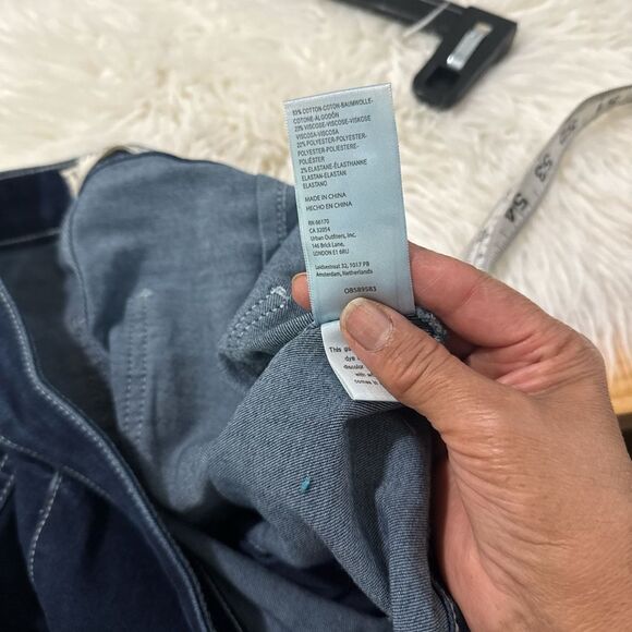 Free People Dark Blue Flare Jeans size 27 - Picture 12 of 12